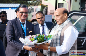 Defence minister Rajnath singh