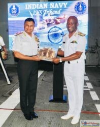  formal ceremony onboard the ship