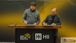 HII (NYSE: HII) and GrayMatter Robotics (GMR) signed a memorandum of understanding