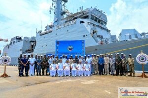 Ios Sagar Makes Port Call at Colombo, Furthering India-Sri Lanka Maritime Cooperation