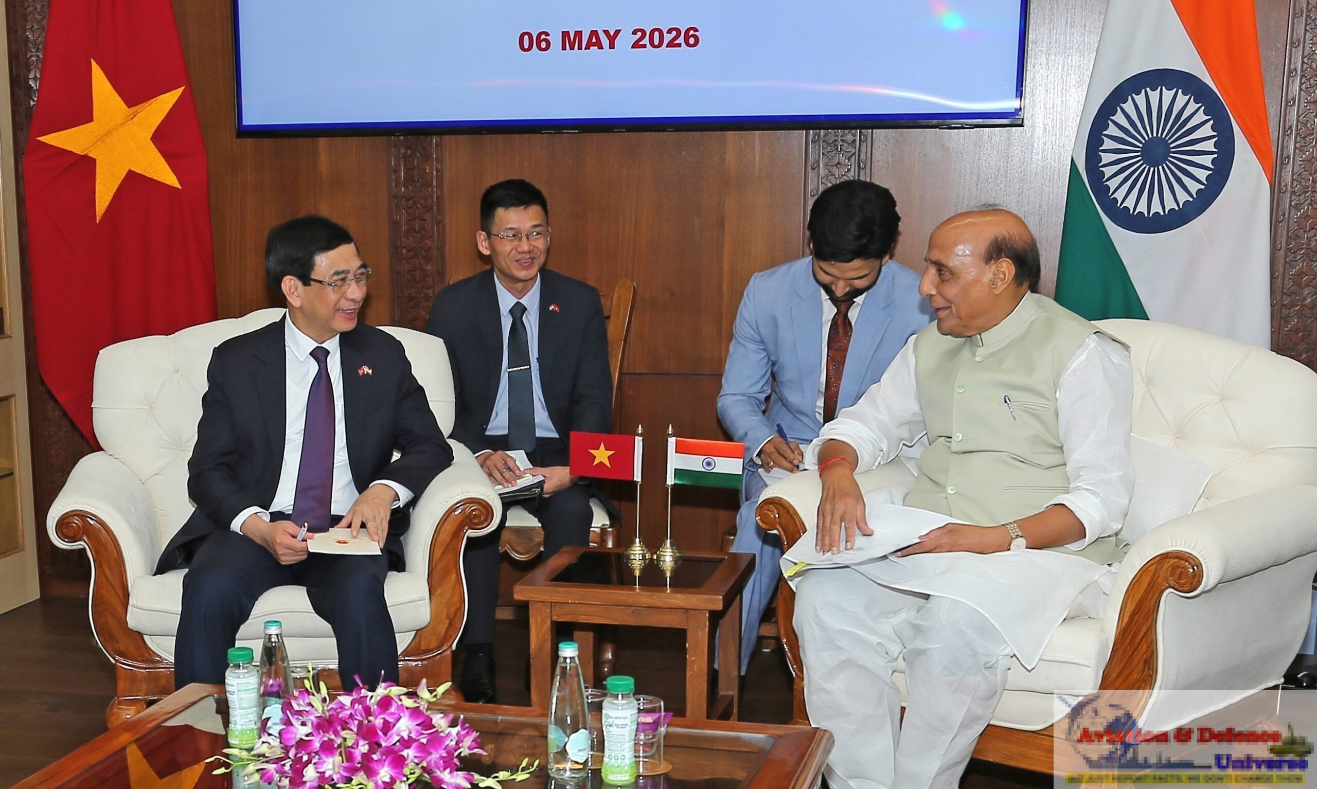 Raksha Mantri holds bilateral talks with Deputy Prime Minister & Minister of National Defence of Vietnam in New Delhi