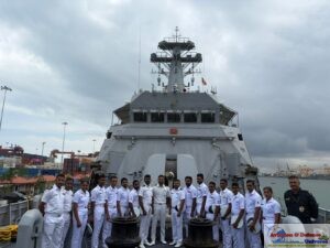 Indian Ocean Ship Sagar Departs Colombo After Successful Port Call