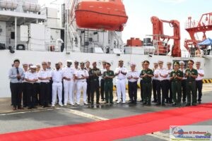 Ins Sagardhwani Arrives In Cam Ranh, Vietnam
