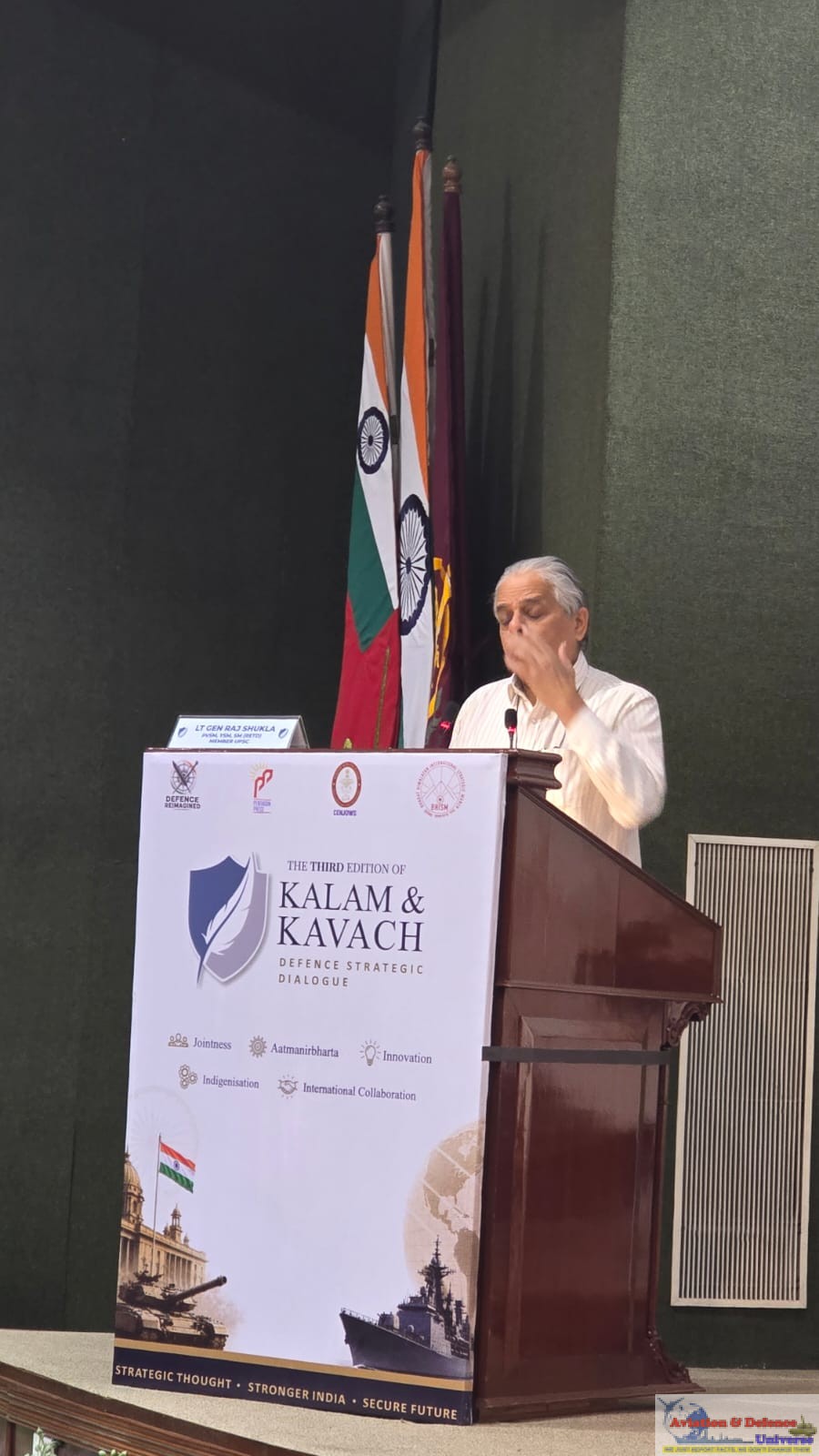  “AI and Military Autonomy Have Arrived”: Lt. Gen. Raj Shukla (Retd.) at Kalam & Kavach 3.0