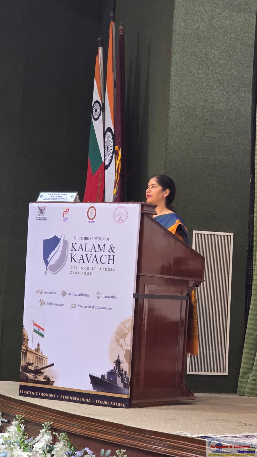 “We Need to Do Things Fundamentally Different”: DRDO Scientist Dr. Chandrika Kaushik at Kalam & Kavach 3.0