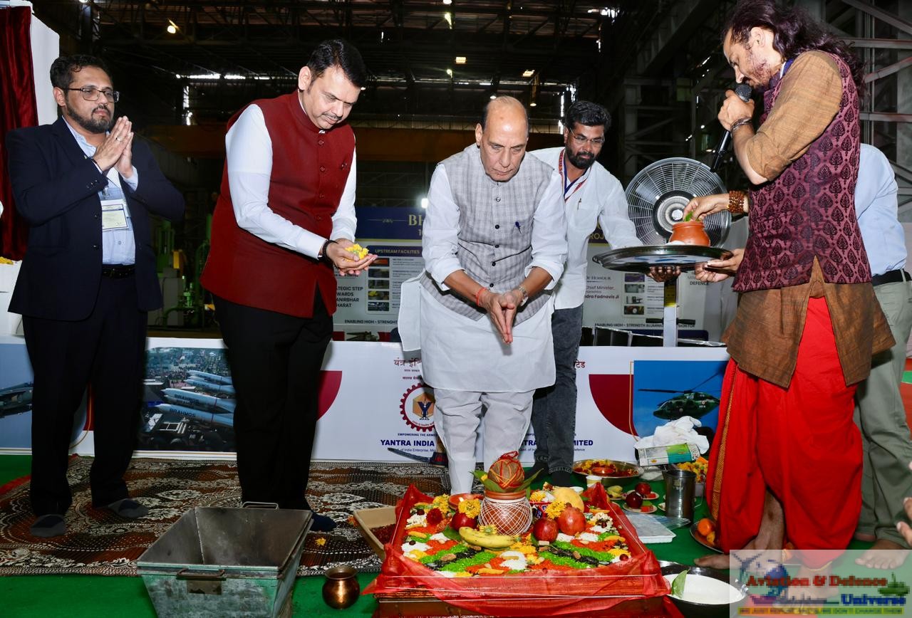 India must take control of security-related necessities to remain future-ready, says Defence Minister after Bhoomi Pusan for 10,000-Tons Aluminium Extrusion Press at YIL, Nagpur