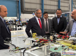  N. Chandrasekaran visits upcoming Defence MRO