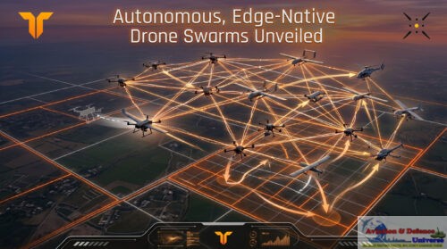 Autonomous, Edge-Native Drone Swarms Unveiled In India