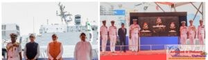 History Re-written: Triplet Warships Join Naval Fleet