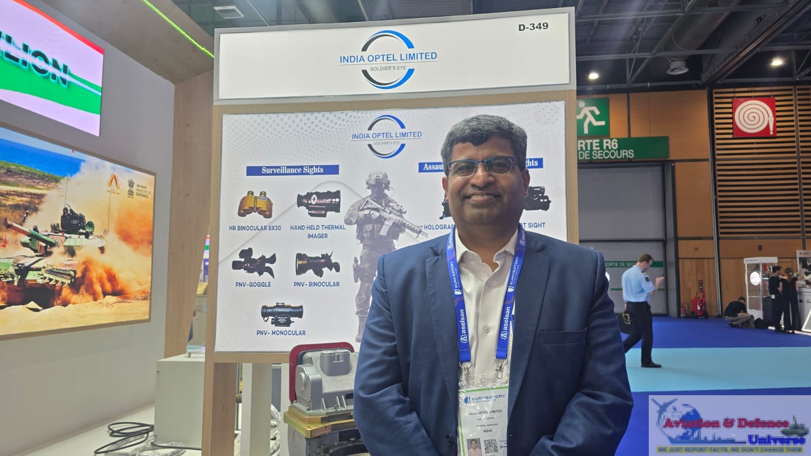 ‘The Export Market Is Picking Up’: India Optel’s Tarun Khattar at Eurosatory 2026