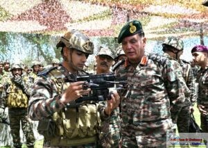 Visit of Chief of the Army Staff 