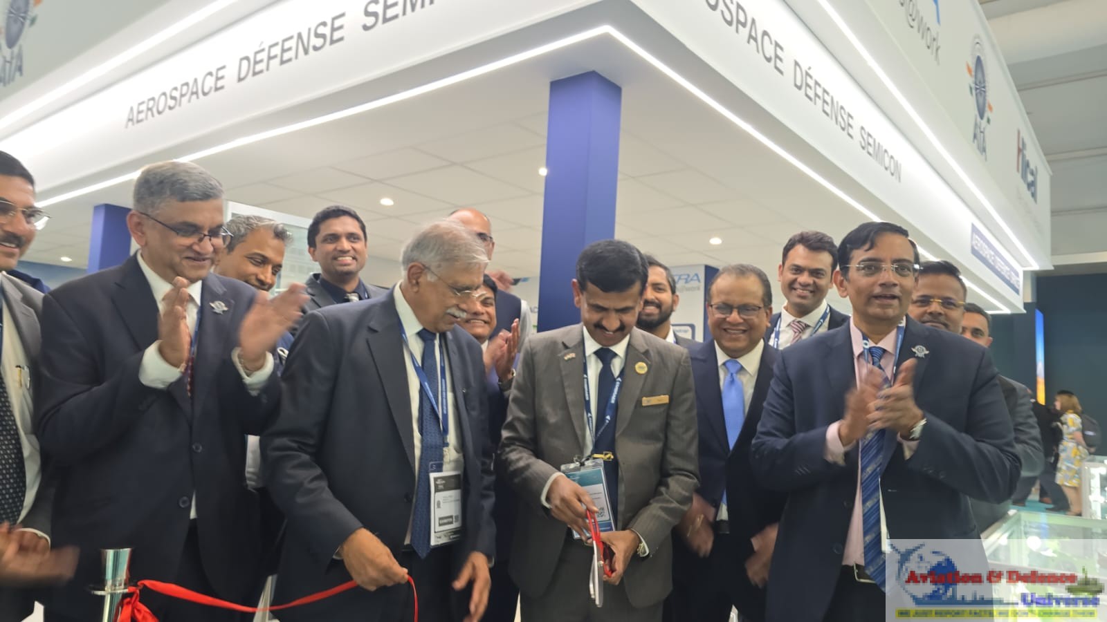 HAL CMD inaugurates AIA India Pavilion