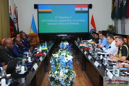 India & Rwanda agree to expand bilateral defence partnership during 2nd JDCC meeting in New Delhi
