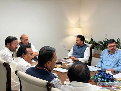 Ministers Amit Shah & Ram Mohan Naidu Kinjarapu review passenger facilities, security arrangements and the immigration system at major airports