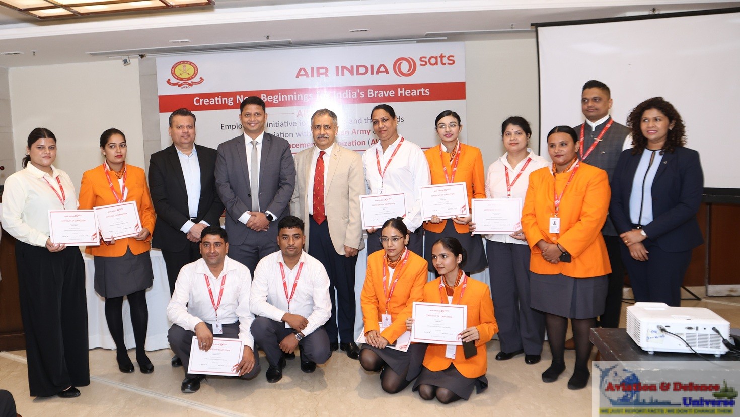 AISATS Pays Tribute to India’s Bravehearts by Welcoming First Group of Veer Naris, Widows & Their Wards into Workforce