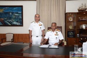 Vice Admiral AN Pramod, AVSM, YSM, Assumes Charge as Deputy Chief of Naval Staff