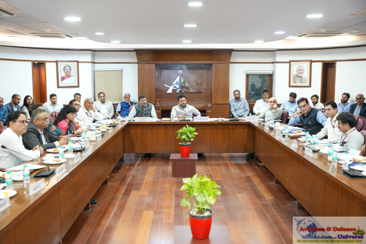 Minister Ram Mohan Naidu reviews India’s preparedness for SAF and CORSIA implementation
