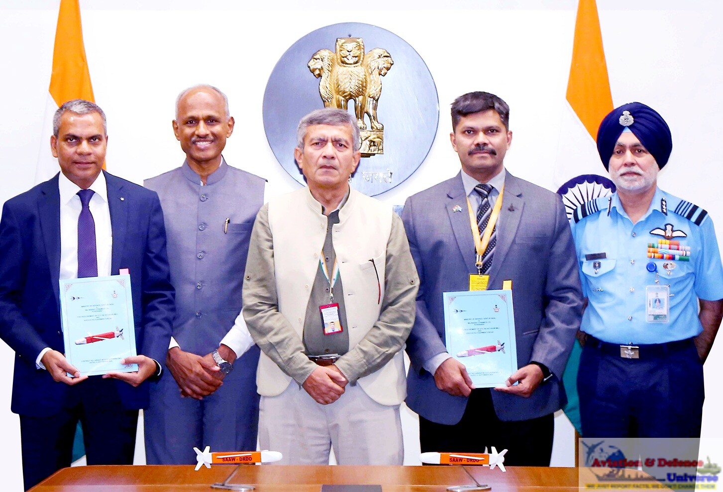 MoD signs Rs 811 crore contract with BDL for 160 Satellite Smart Anti Airfield Weapons for IAF