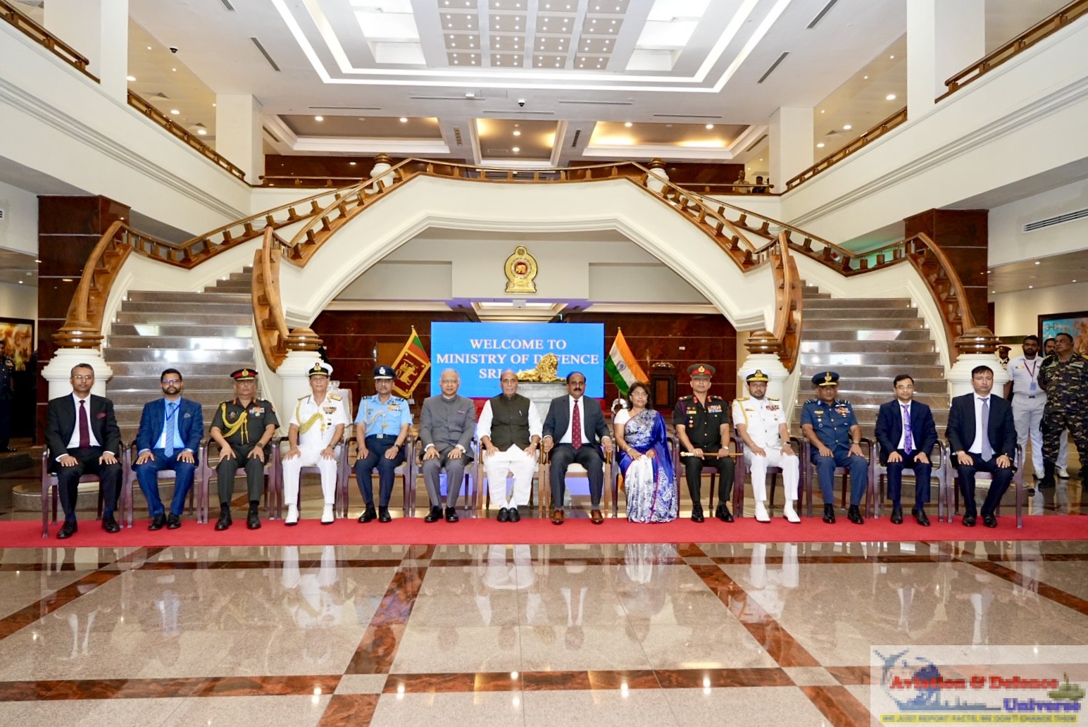 Secure sea lanes and freedom of navigation are pivotal for collective security & prosperity of Indian Ocean Region, says Raksha Mantri at Sri Lankan Ministry of Defence