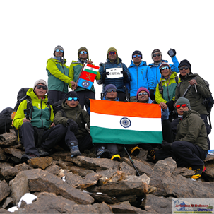 Raksha Mantri flags-in First Ascent Mountaineering Expedition after historic summit of 20 unclimbed peaks above 6,000 meters in Ladakh in 23 days