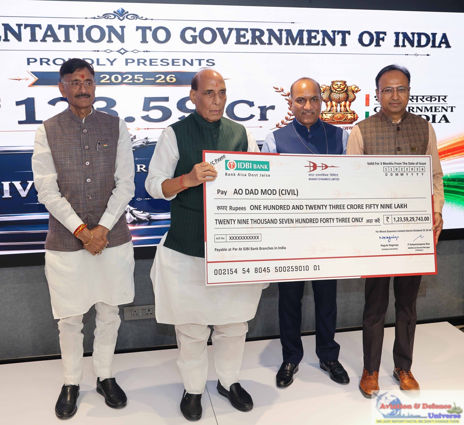 Raksha Mantri conducts annual performance review of 16 DPSUs; Lauds their noteworthy contribution in record defence production