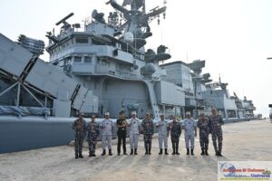 Ins Mysore Arrives At Lumut, Malaysia For The 4th Edition Of Exercise Samudra Laksamana