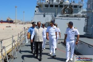 Ins Trishul Makes Port Call At Alexandria, Egypt