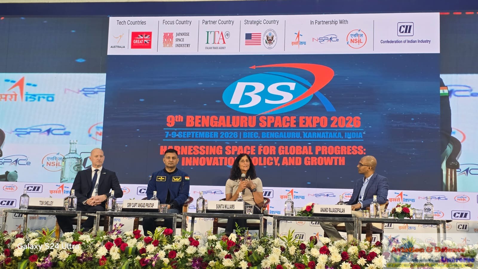 Sunita Williams Arrives with Indian Astronaut Designate Group Captain Angad Pratap: BSX 2026 Saves Its Biggest Moment for the Last