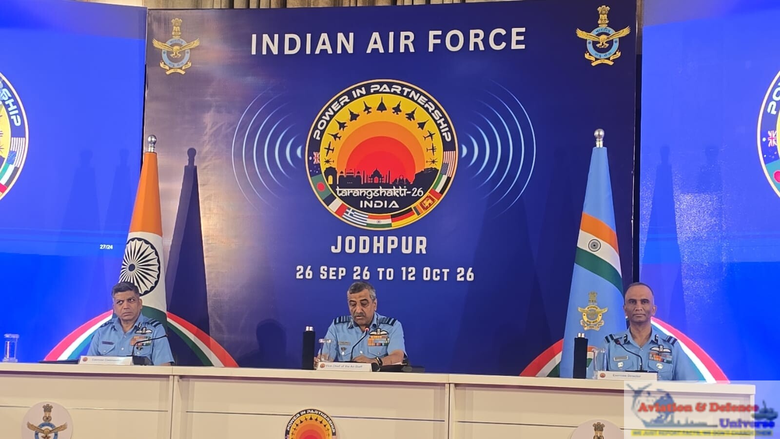 Vice Chief of IAF Air Marshal Ashutosh Dixit Unveils the Strategic Vision for Tarang Shakti 2026
