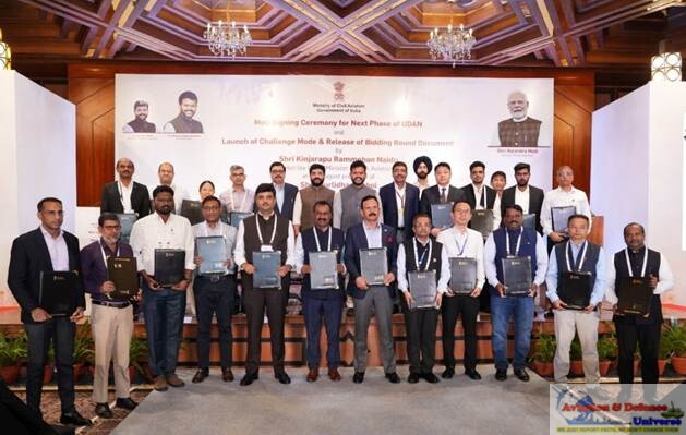 Civil Aviation Minister Ram Mohan Naidu launches Challenge Mode for Aerodrome Development
