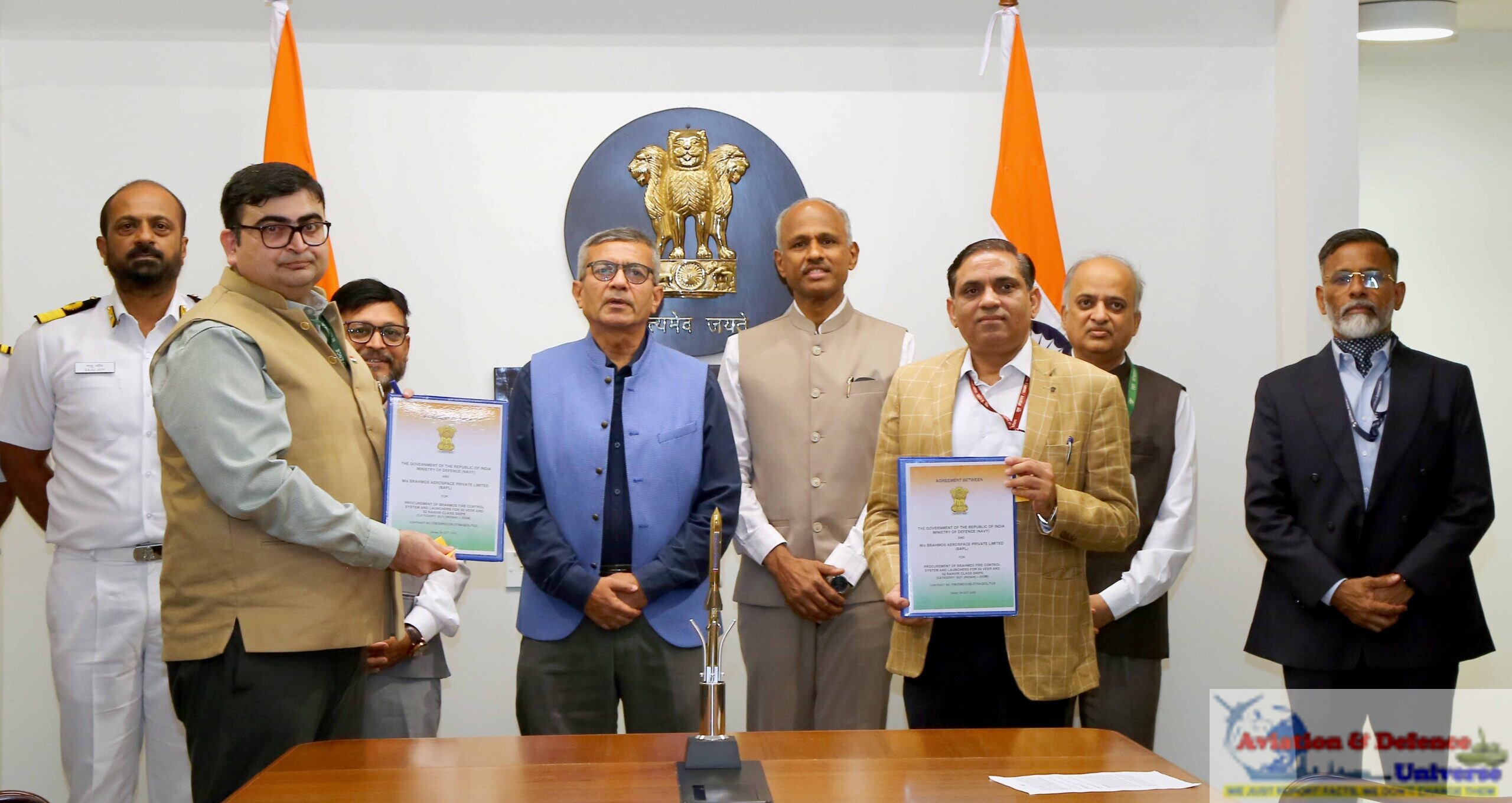MoD signs Rs 661 crore contract to procure BrahMos Fire Control  System and Launchers for Indian Navy ships