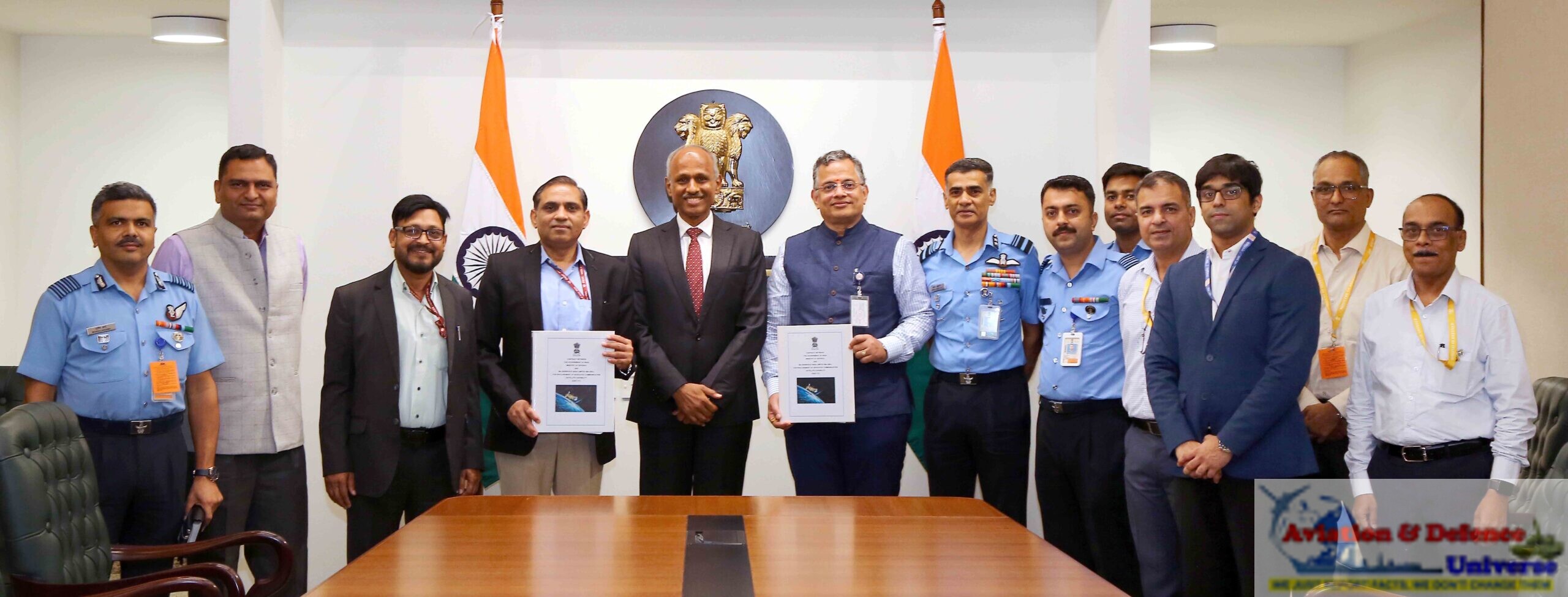 MoD inks Rs 4,106 crore contracts for GSAT-7C communication satellite and Varunastra Heavy Weight Torpedoes
