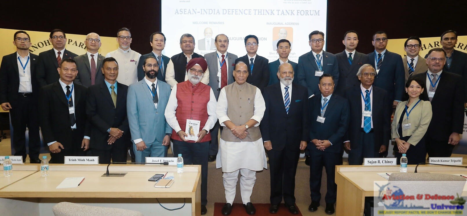 India seeks an Indo-Pacific where all countries make their own choices, protect their interests & pursue development in peace: Raksha Mantri at 1st ASEAN-India Defence Think Tank Forum