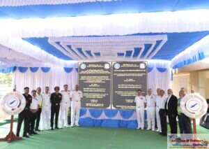 Inauguration Of Project Seabird Infrastructure By Vice Admiral Sanjay Vatsayan, FOC-in-C (WNC)
