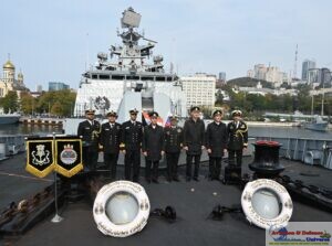 Indian Naval Ship Sahyadri Arrives at Vladivostok, Russia, for Bilateral Exercise Indra-2026