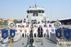 Indian Navy Commissions Indigenous Anti-Submarine Warfare Shallow Water Craft INS Mangrol
