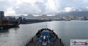 Ins Tarkash Calls At Port Louis, Mauritius